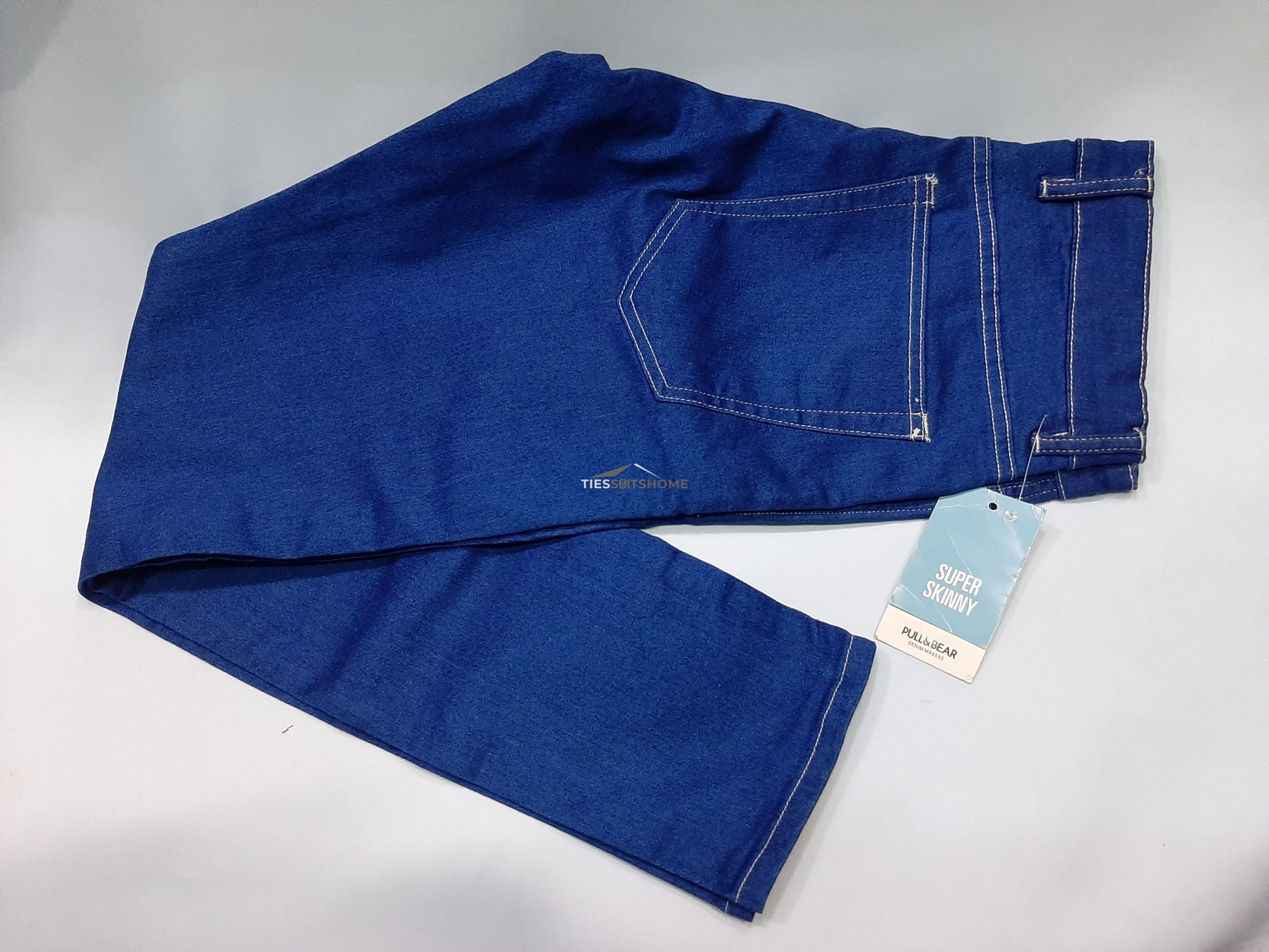 frequentie nietig Uitmaken Buy Plain royal blue colour jeans on Tiessuitshome.com